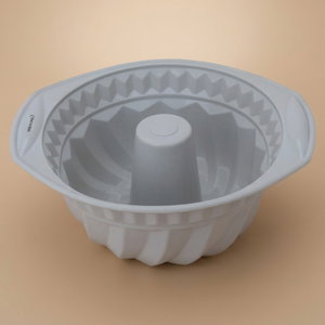 Al Saif Gallery Silicone Cake Mold, Round, 25 x 6.5 cm - Gray product image