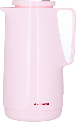 Rotpont glass thermos, 1 liter, plastic outer shell - pink product image