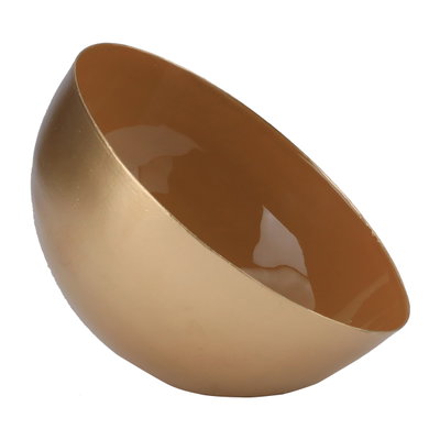 Al Ain Andalusia Steel serving plate, 21 x 21 x 16 cm, round - gold product image 2