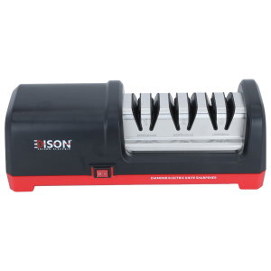 Edison Electric Knife Sharpener, 3 Levels, 18 Watt - Black product image 2