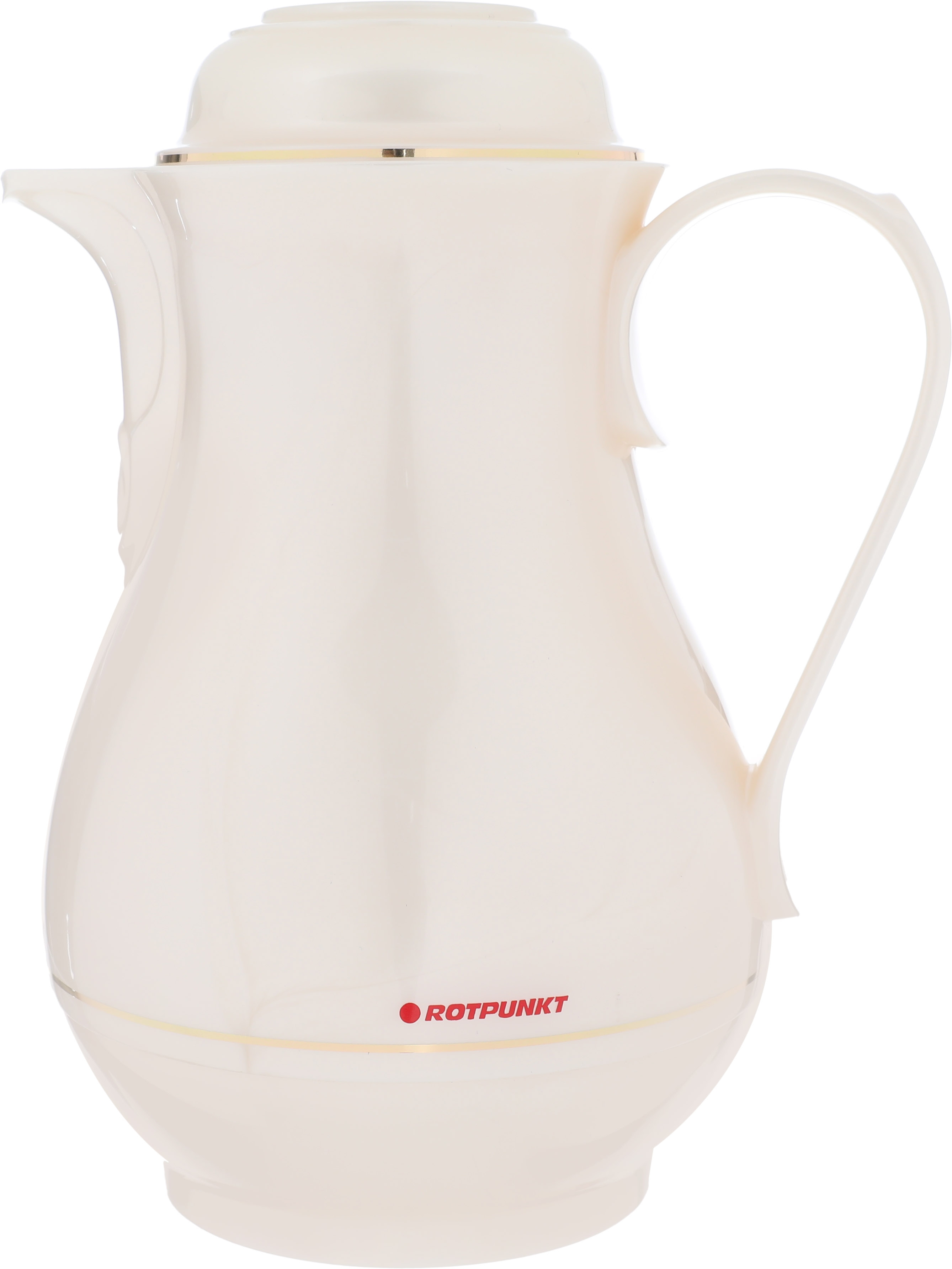 Rotpont thermos, 1 liter, glass inner container, plastic outer shell - pearl product image