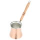 Al Saif Gallery Copper Coffee Pot, 400 ml, wooden handle - copper product image 2