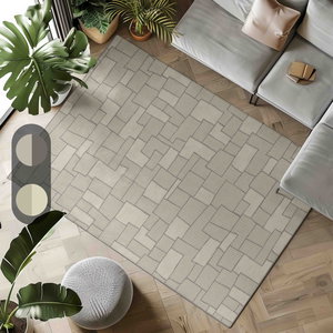 سجاد زوراء فيسكوز صوف القفاري، 2×2.90 متر - كريم بيج product image