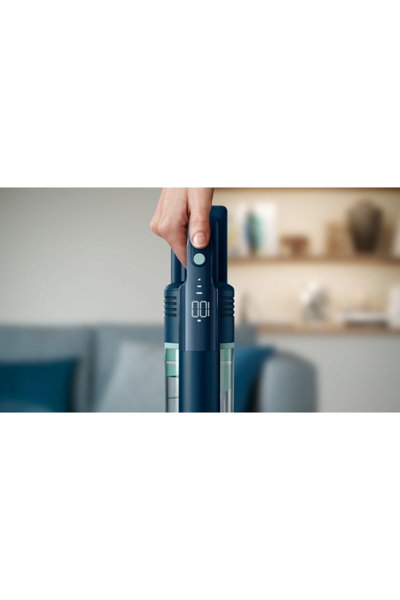 Philips XC5041/2 Series 2000 Cordless Vacuum Cleaner, Reusable Battery, 60 Minutes, LED, PowerCyclone 10 Technology - Dark Blue product image 5