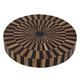 Al Saif Gallery Wooden Serving Table, Round - Brown product image 4