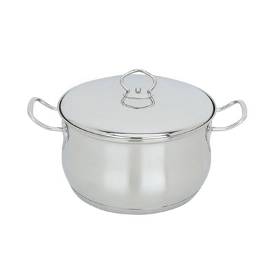 قدر لورا استيل السيف غاليري، 24 سم - فضي product image 2