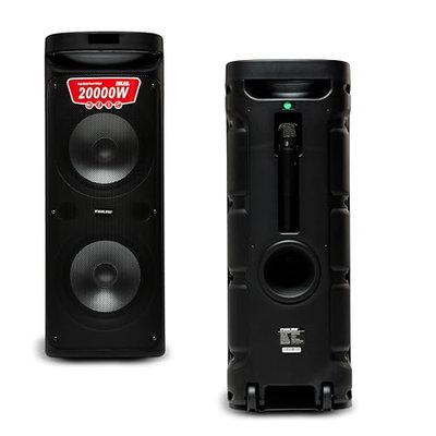 مكبر صوت لاسلكي نيكاي، بلوتوث، ميكروفون لاسلكي، NPRTY1060 - اسود product image 3
