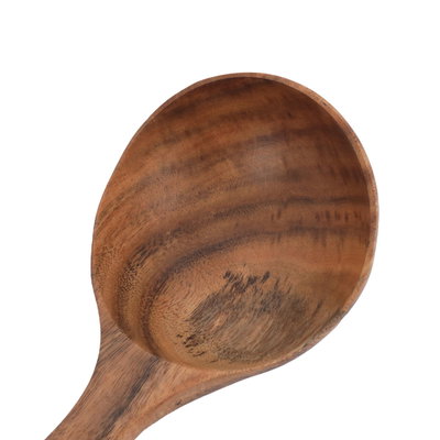 مغرفة خشب السيف غاليري، 10.5 بوصة - بني غامق product image 4