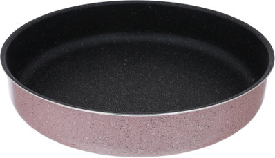 طقم صواني جرانيت السيف غاليري، 3 قطع، 26×30×34 سم - وردي product image 3