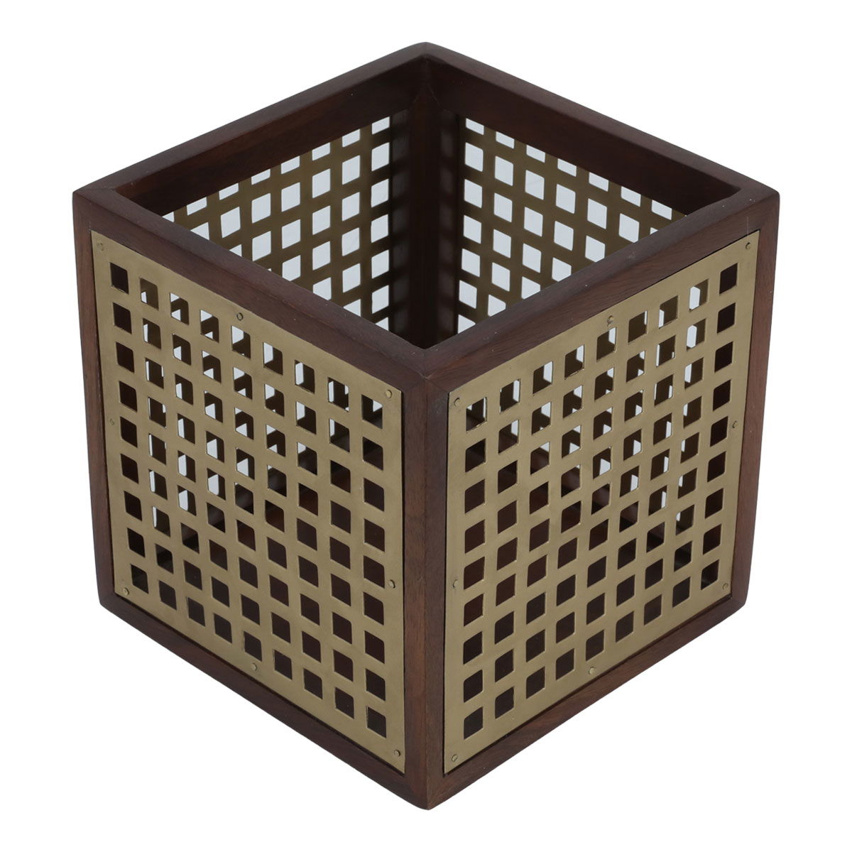 صندوق خشب السيف غاليري، مربع - ذهبي product image 2