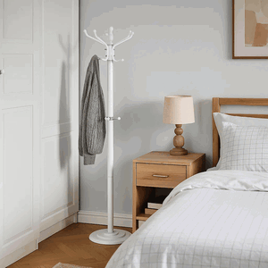 Metal Modern Clothes Hanger, 173 X 46 Cm - White product image