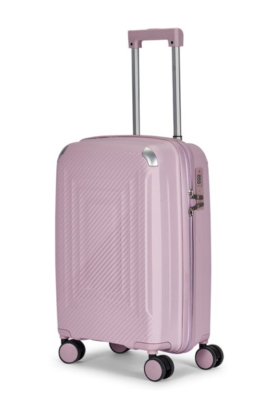 طقم شنط سفر بولي بروبيلين ليمرا، 3 مقاسات، 4 عجلات، بزاوية 360 درجة، LMA-PP509 - بنفسجي product image 4