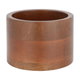 تمرية خشب السيف غاليري، دائري، بغطاء ذهبي - بني product image 3