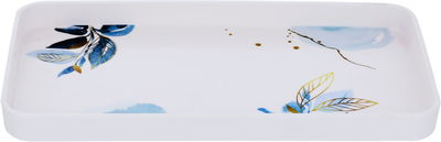 صينية تقديم بلاستيك السيف غاليري، 30×15×2.5 سم، مستطيل - أبيض product image 1