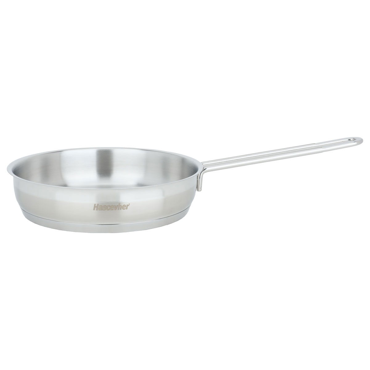 Al Saif Gallery Steel Frying Pan, 20 x 0.5 cm, Handle - Silver product image