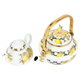 Al Saif Gallery Heritage Steel Teapot Set, 2/0.75 Liter, 2 Pieces - Multi Color product image 2