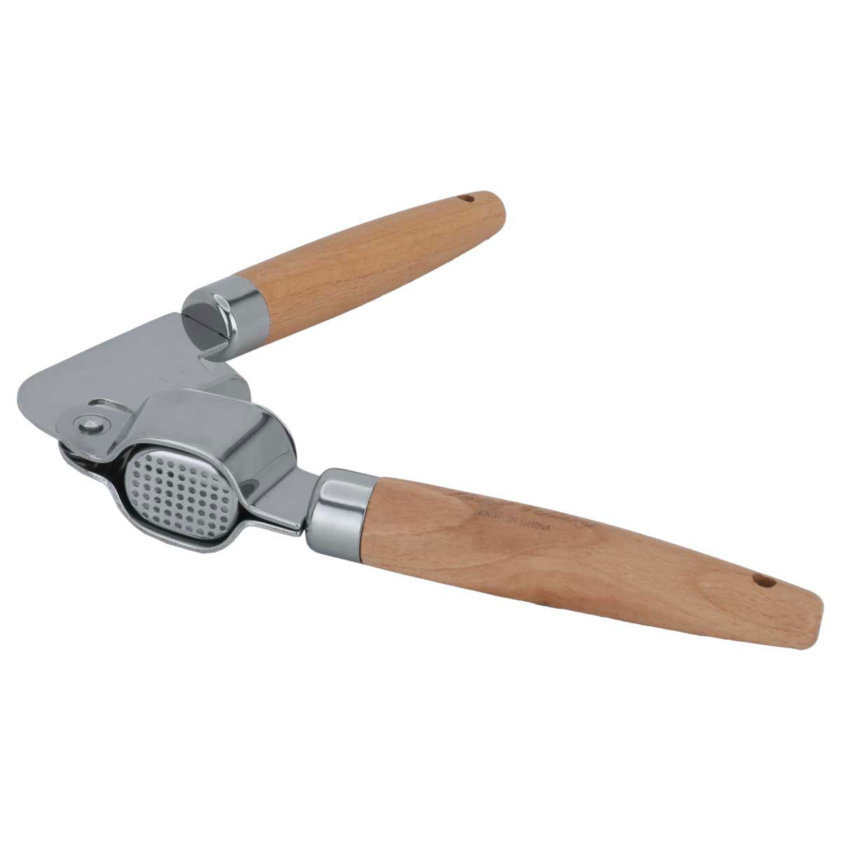 هراس ثوم استيل السيف غاليري، دائري، يد خشبي - بني product image 2