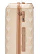 طقم شنط سفر ABS ليمرا، 6 مقاسات، 4 عجلات، WM-223 - بيج ذهبي product image 5