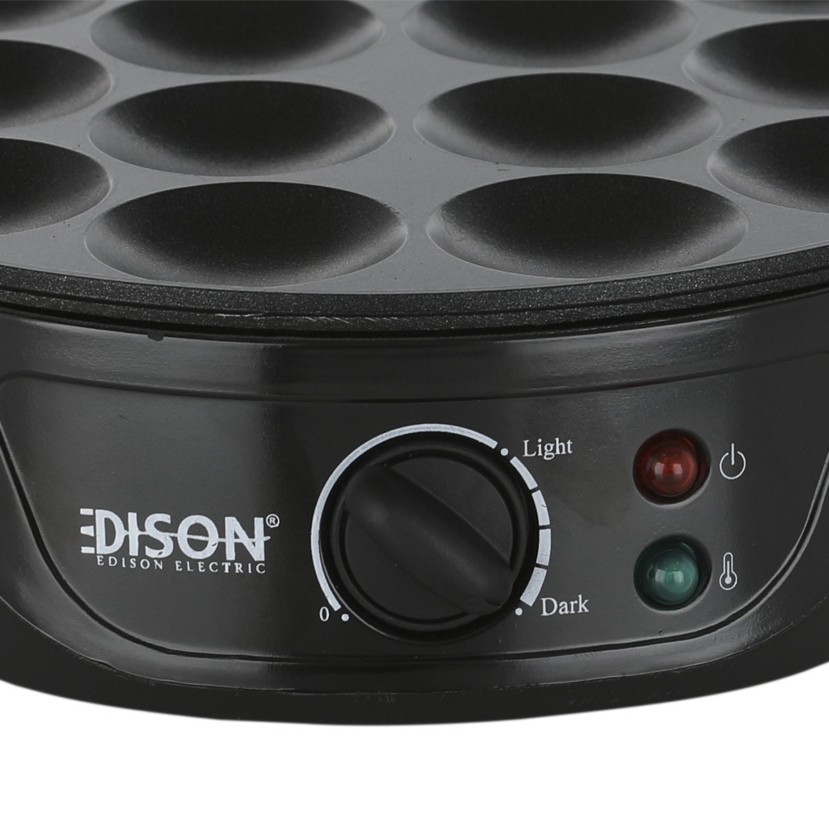 Edison Mini Pancake Maker, 750W, 14 Eyes - Black product image 4