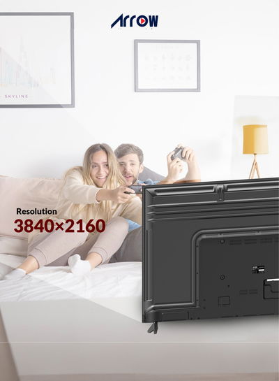 ARRQW RO-55LPW 55-inch Frameless Smart TV, 4K UHD, LED, webOS - Black product image 4