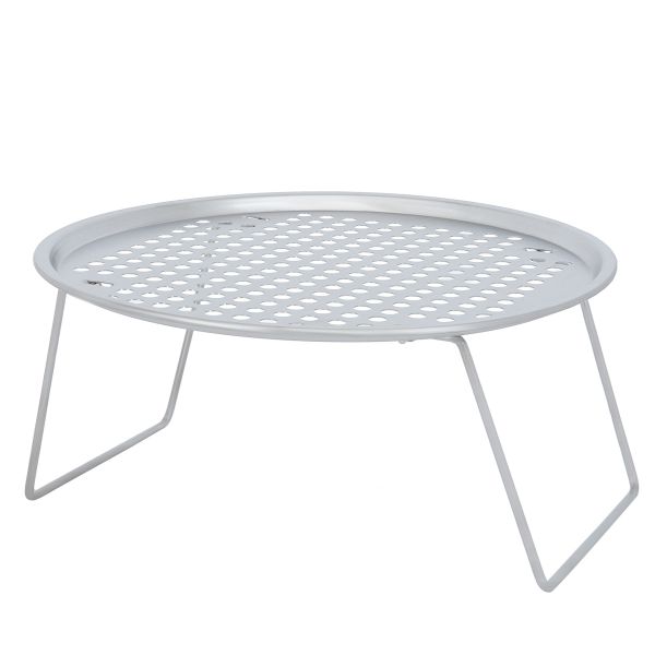 Barq Al Haya Al Saif Gallery Iron Bialat Drying Chair, 33 cm, Round - Gray product image 1