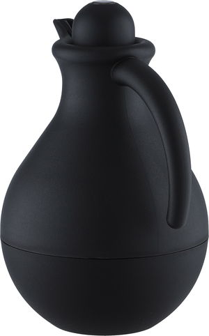 ترمس بنان تايملس، 1 لتر، خامة داخلية زجاج، غطاء ضغاط - أسود product image 2