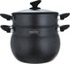 قدر طهي مزدوج جرانيت سافا، 8 لتر - أسود product image 2