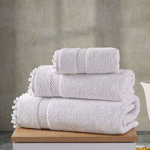  منشفة قطن، 1 قطعة، 170 × 90 سم - ابيض product image