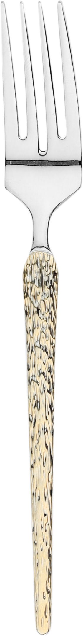Al Saif Gallery steel cutlery set, 24 pieces - golden silver product image 7