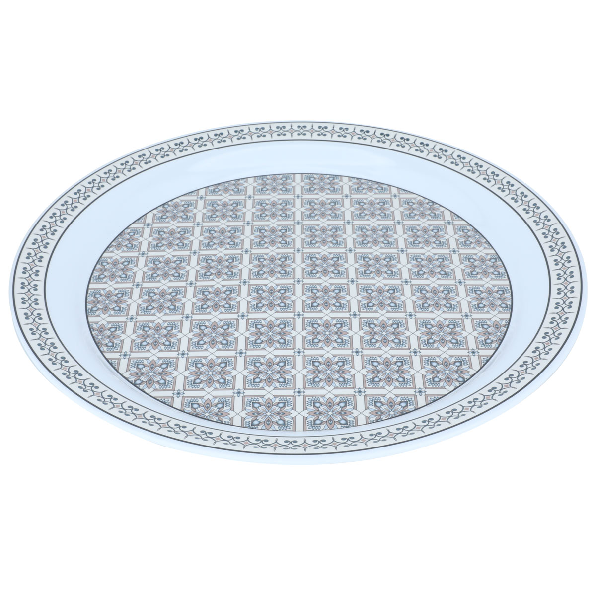 Al Saif Gallery Melamine Round Plate, 45 x 45 cm - Multi Color product image