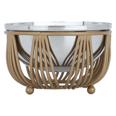 وعاء تقديم استيل السيف غاليري، 6×10×10 سم، قاعدة - فضي product image 2
