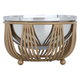 وعاء تقديم استيل السيف غاليري، 6×10×10 سم، قاعدة - فضي product image 2