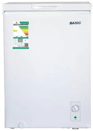 فريزر افقي بيسك، 143 لتر، 5 قدم، BCF-M150V - ابيض product image
