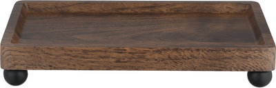 طقم مبخرة خشب اكريلك السيف غاليري، 3 قطع، 23x14x4 سم - بني شفاف product image 3