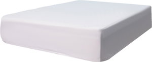 واقي مراتب بوليستر باك كومفورت، 200×90 سم - أبيض product image