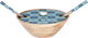 Al Saif Gallery Wooden Serving Bowl Set, 12 x 4.5 cm, Round, Lid, 3 Pieces - Wooden Blue product image 1