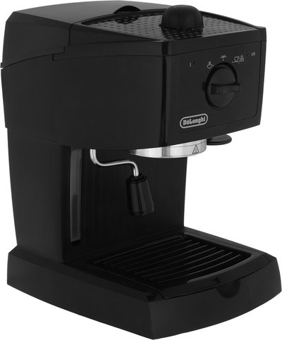 ماكينة صنع الإسبريسو ديلونجي، 1100 واط، 15 بار،600 مل - اسود فضي product image 2