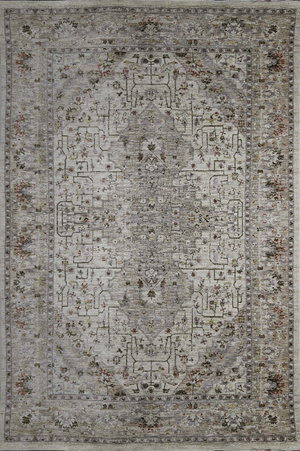 سجاد ريوف خيوط صوف القفاري، 1.60×2.40 متر - كريم بيج product image