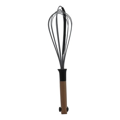 Al Saif Gallery Steel Egg Beater, Wooden Handle - Black product image 4