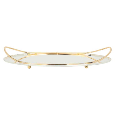 Tofareh SteelAl Saif Gallery, oval - silver product image 2