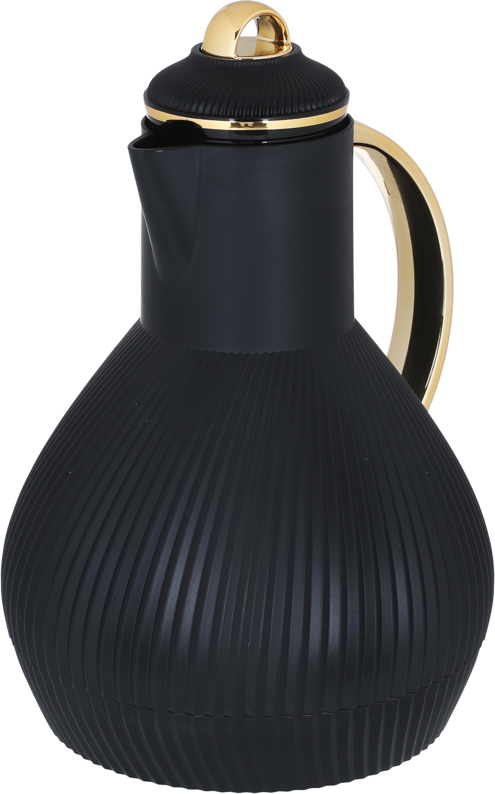 Al Saif Gallery Alia thermos, 1 liter, thermal glass inner container, plastic outer shell - black product image 4