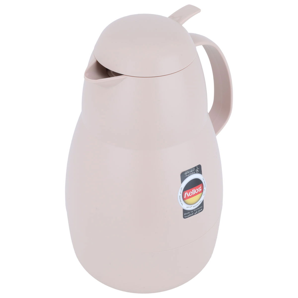 Helios thermos, 1.5 liters, thermal glass inner container, plastic outer shell - light brown product image 2
