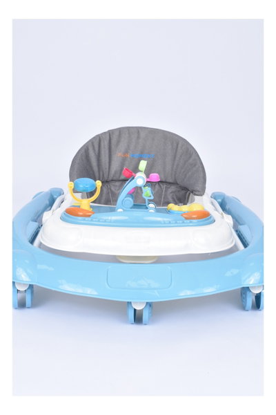 مشاية اطفال فان مومونت، قابلة للتعديل، مزودة بألعاب - ازرق product image 5