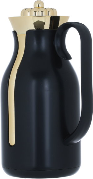 Rayana Timeless Thermos, 1 Liter, Glass Inner Container, Pressure Cooker - Black product image 2