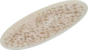 Al Saif Gallery Porcelain Plate, 35.5x15x1.5 cm, Oval - White Pink product image 2