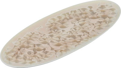 Al Saif Gallery Porcelain Plate, 35.5x15x1.5 cm, Oval - White Pink product image 2