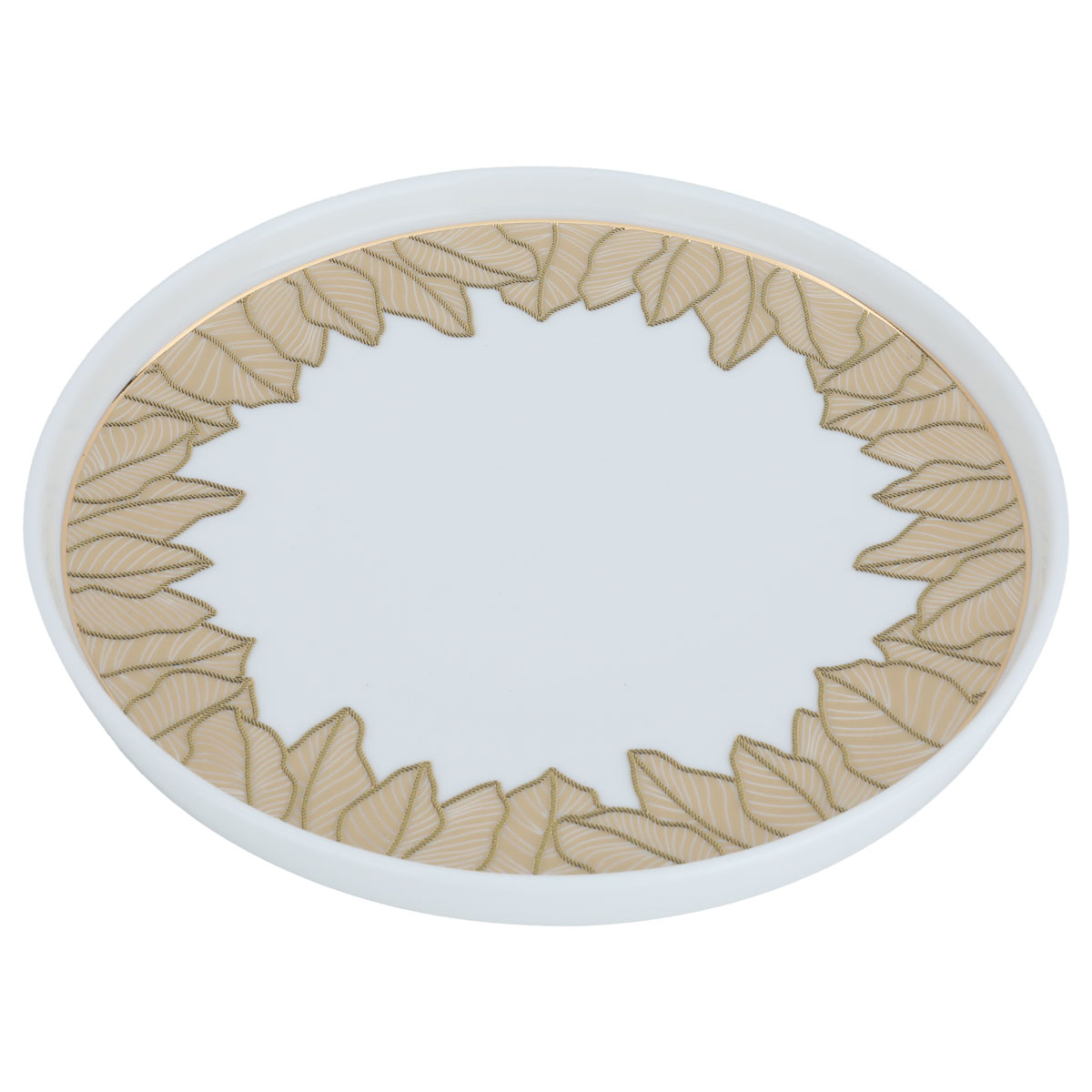 طقم صحون تقديم بورسلان السيف غاليري، دائري، 16 قطعة - أبيض product image 4