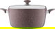 قدر طهي جرانيت صافلون، 9.25 لتر، 30 سم، غطاء - بيج غامق product image 1