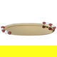 Al Saif Gallery Steel Serving Tray, 46X20X2 Cm - Silver product image 1