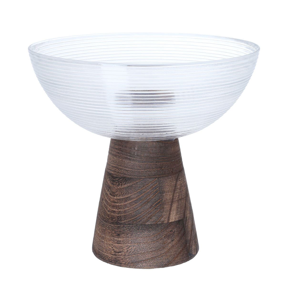 Al Saif Gallery Glass Serving Stand, 20X20X18.5 Cm - Clear product image 2